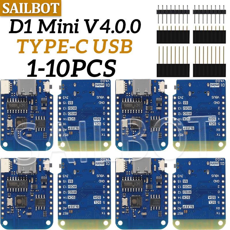 Wemos D1 Mini - 1-10 sztuk WeMos D1 Mini ESP8266