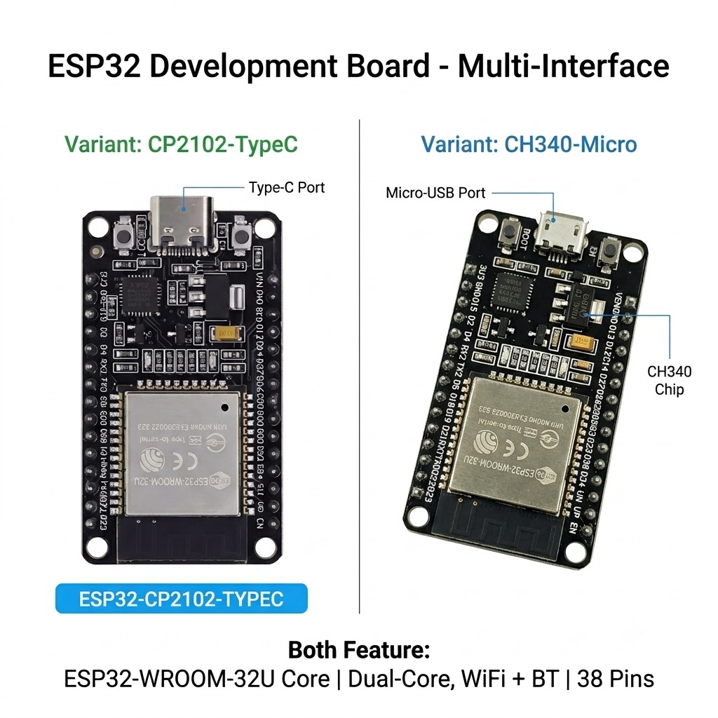 Nodemcuv2 - Płytka rozwojowa ESP32, dwurdzeniowy moduł WiFi