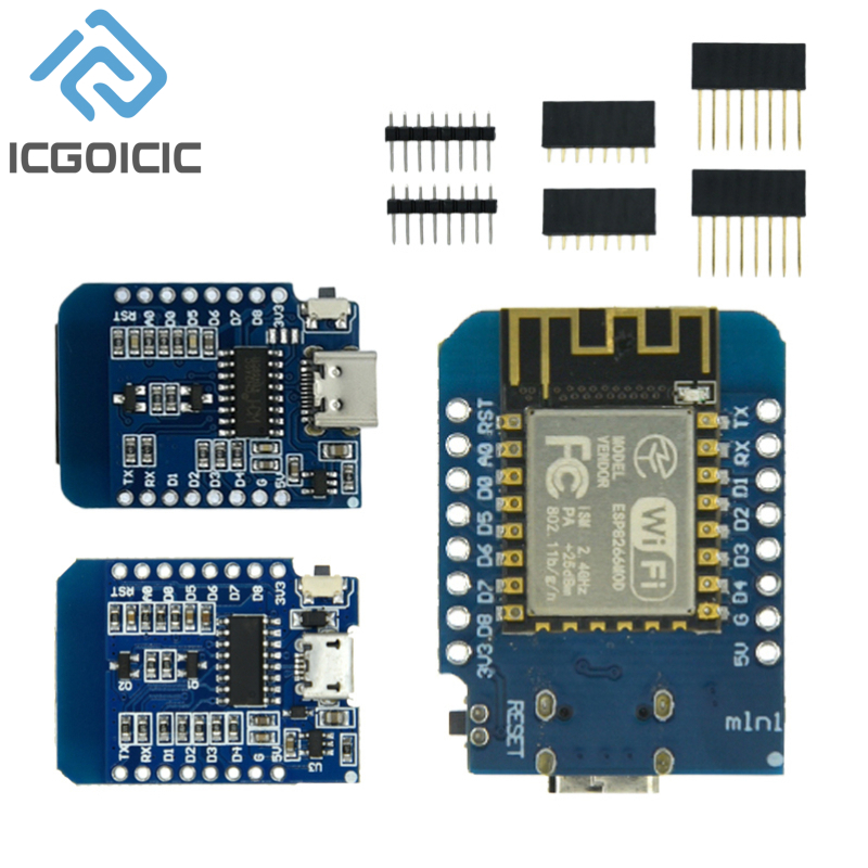 Wemos D1 Mini - D1 Mini-Mini NodeMcu 4M bajtów Lua