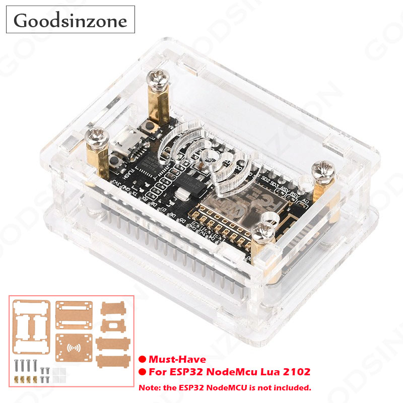 Nodemcuv2 - Zestaw akrylowej obudowy do ESP32 NodeMcu
