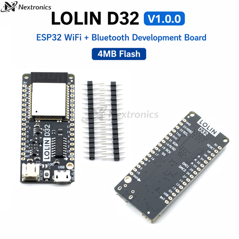 Lolin D32 - 1/3/5 SZT. LOLIN D32 V1.0.0 WiFi