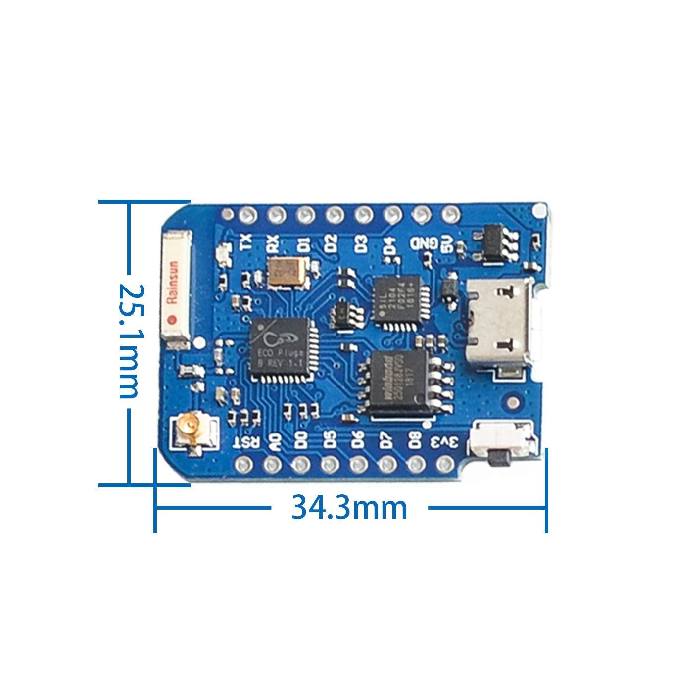 WEMOS D1 Mini Pro 4M 16M bajtó – Wemos D1 Mini recenzja i cena
