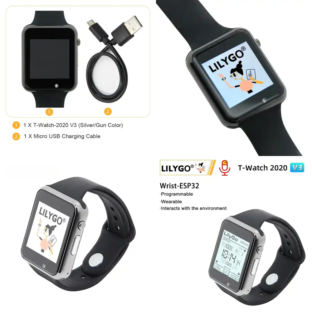 LILYGO TTGO T-Watch 2020 V3 47 – Ttgo T Watch recenzja i cena