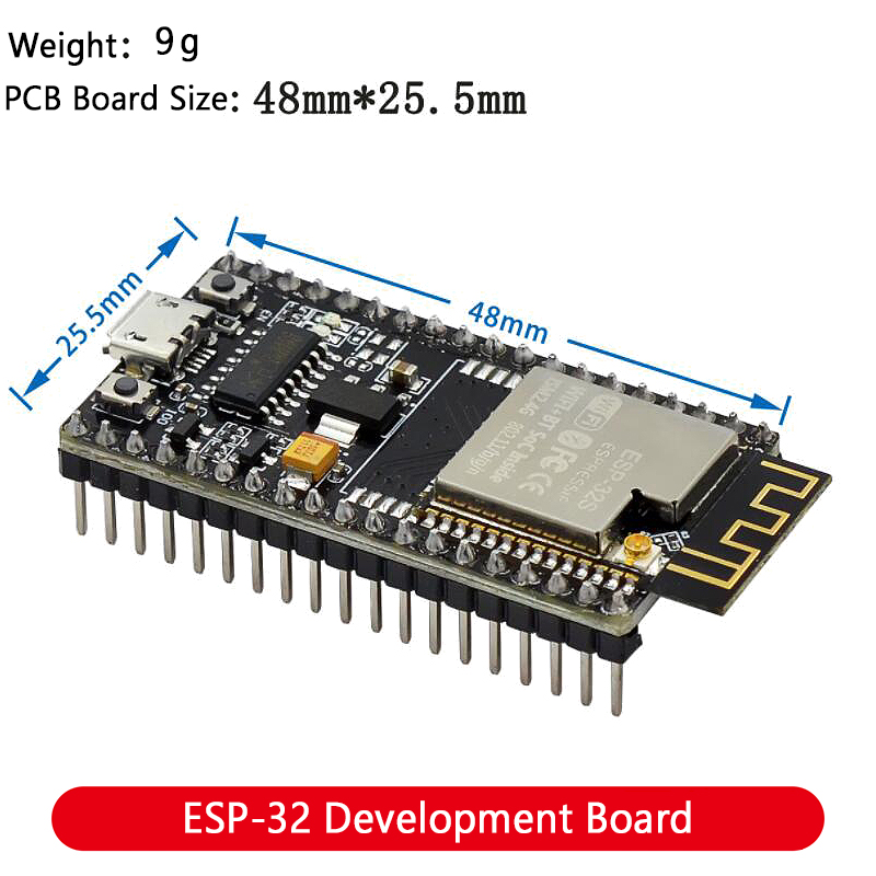 NodeMCU ESP-32S ESP-WROOM-32E  – Nodemcu 32S recenzja i cena