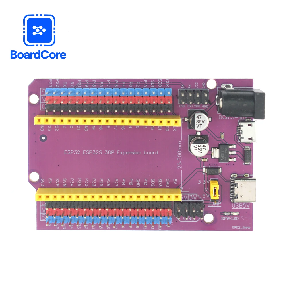 Moduł rozszerzeń 38-pinowy ESP – Nodemcu 32S recenzja i cena