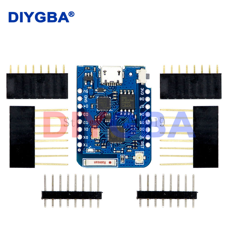 WEMOS D1 Mini Pro 4M 16M bajtó – Nodemcuv2 recenzja i cena
