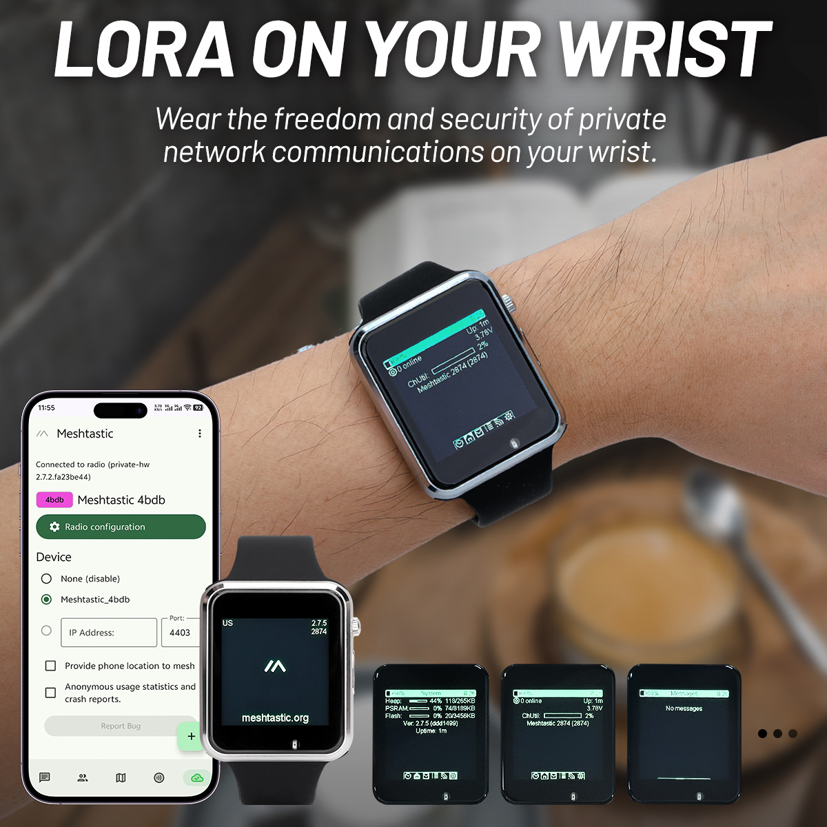 LILYGO T Watch S3 Lora Meshtas – Ttgo T Watch recenzja i cena