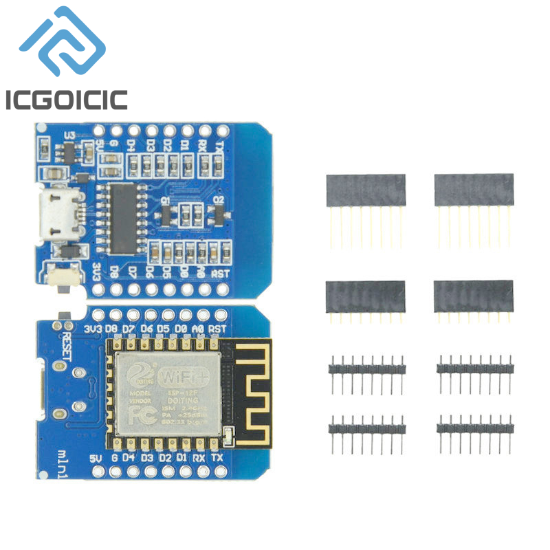 D1 Mini-Mini NodeMcu 4M bajtów – Wemos D1 Mini recenzja i cena