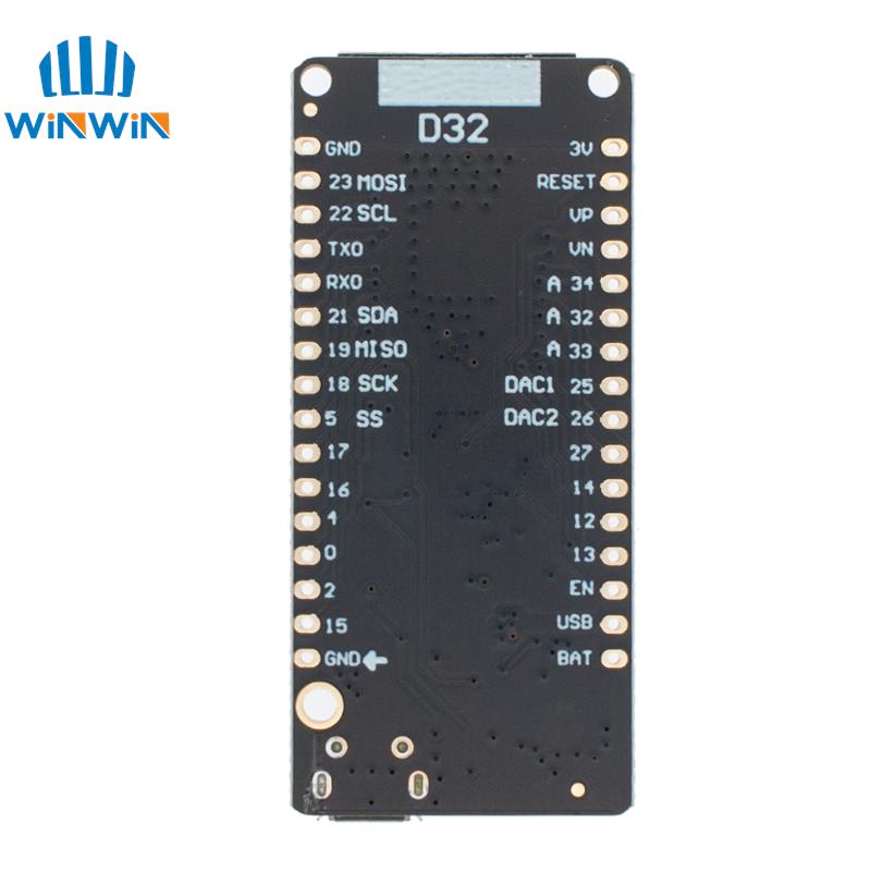 LOLIN D32 V1.0.0 - płyta wifi+ – Lolin D32 recenzja i cena